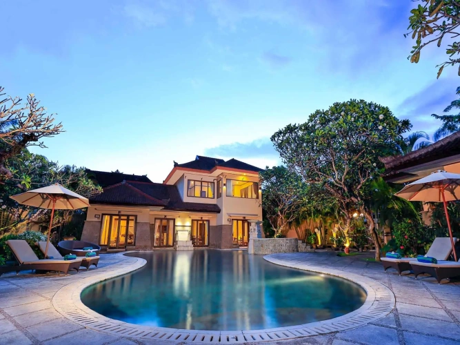 1 Bedroom Villa with balcony and with garden view