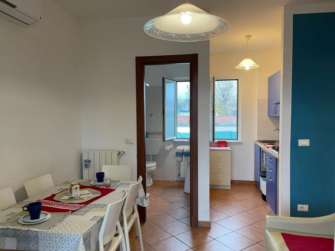 Snug holiday home in Loano with shared pool