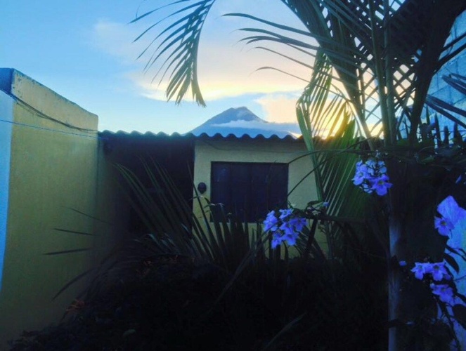 Outside