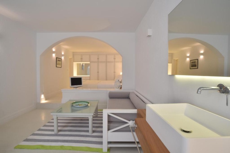 Standard Twin room with garden view
