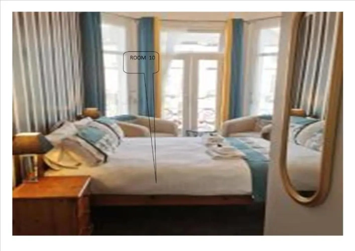 Standard Double room with balcony and with sea view