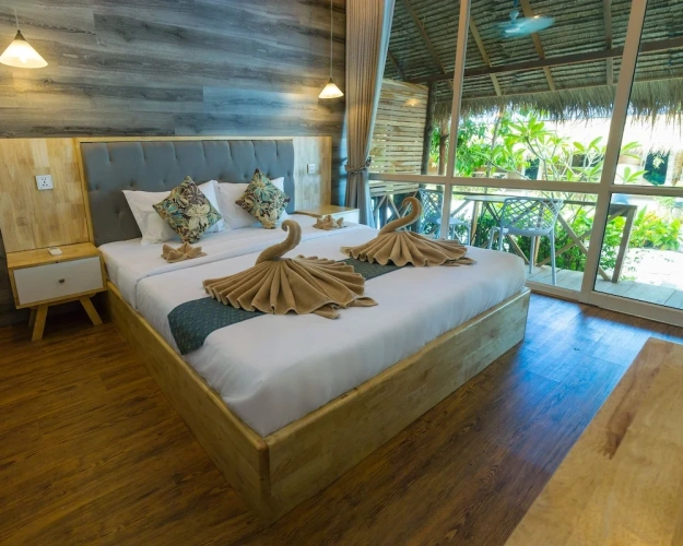 Standard Double room with garden view
