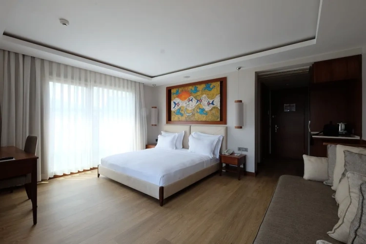 Deluxe Double room with balcony and with sea view