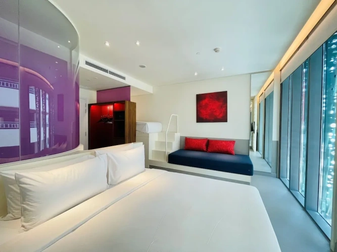 Deluxe Double room with city view