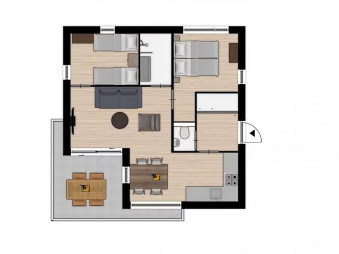 Guest rooms