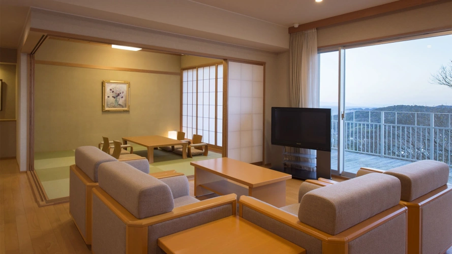 Standard Twin room with ocean view