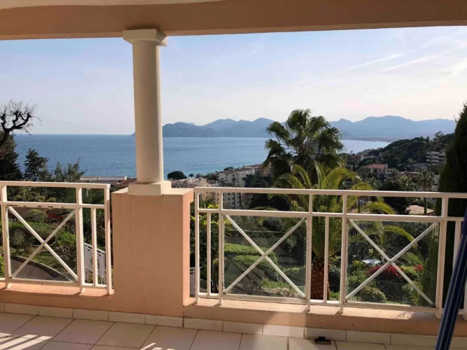 T2 superbe vue mer Cannes
