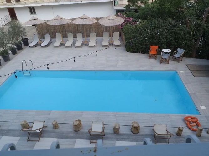Standard Twin room with balcony and with view