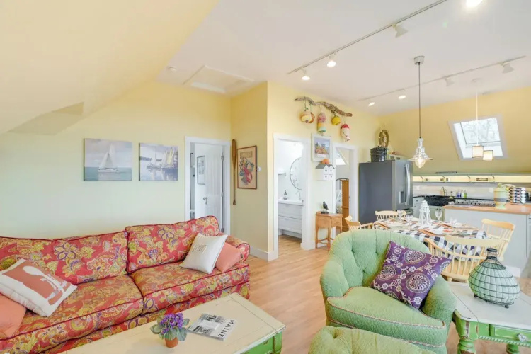 Waterfront Deer Isle Apartment w/ Fire Pit