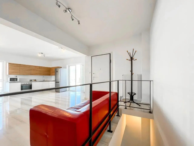 Panoramic Cityscape Maisonette in Agios Dimitrios