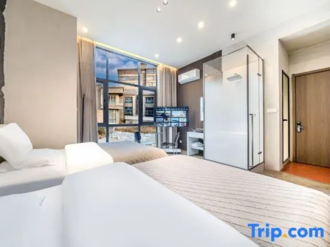 1 Bedroom Standard Double room with city view