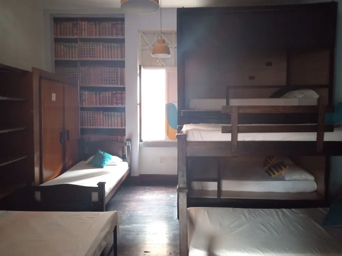 Bed in Dorm with view