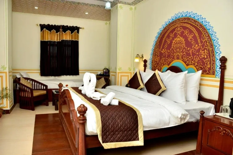 Deluxe Double room with balcony and with view