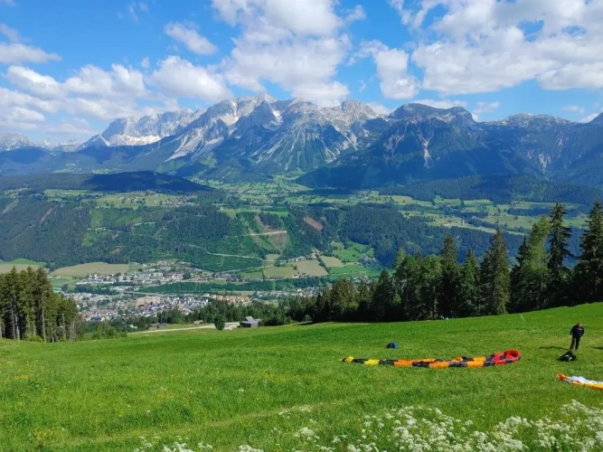 Double Apartment with mountain view