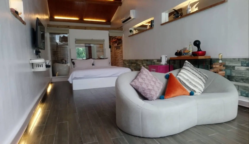 Deluxe Double room with view