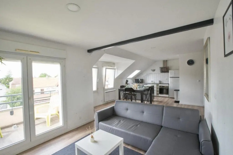 Appart Balcon 10 mins Disneyland 2CHB QuartierChic