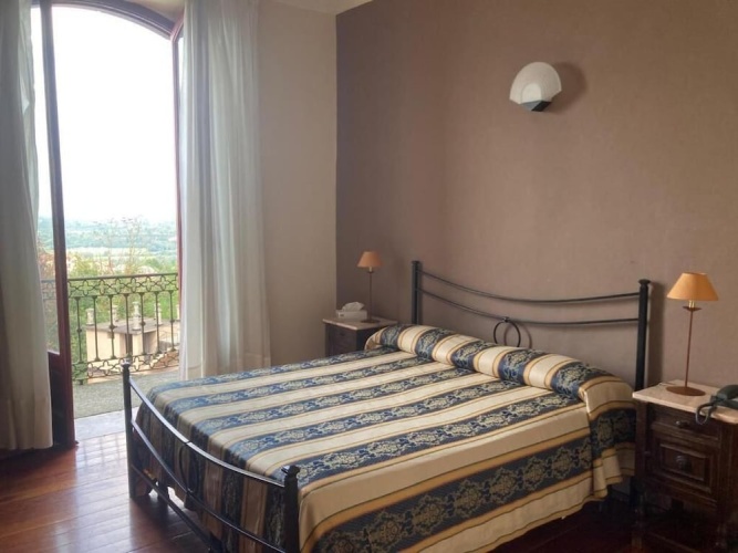 Comfort Double room with balcony and with pool view