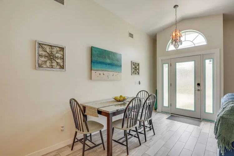 1 Block to Beach, Patio: Updated St Augustine Home