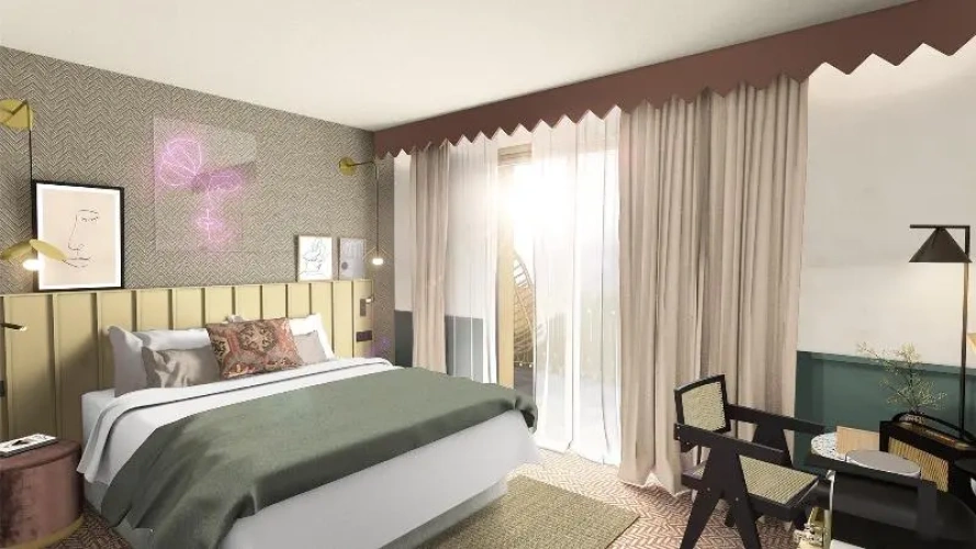 Superior Twin room with balcony