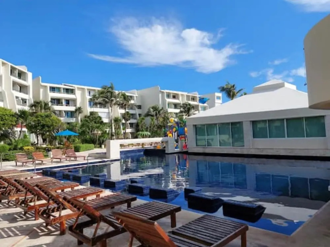 Cancun Studio With View of la Laguna
