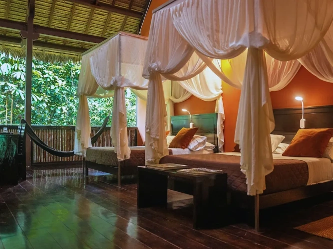 Classic Quadruple Suite with garden view