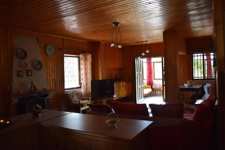 Quiet Woodwork House + Fireplace