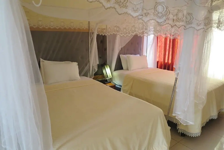 Standard Twin room with balcony and with mountain view