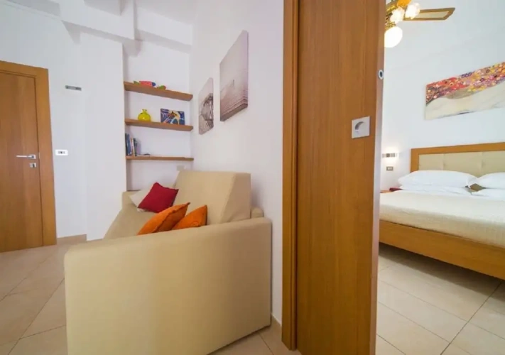 Suite with balcony and with sea view