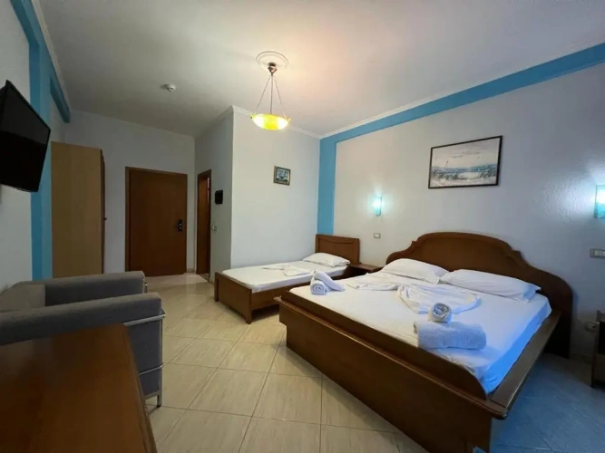 Standard Double room with balcony and with sea view