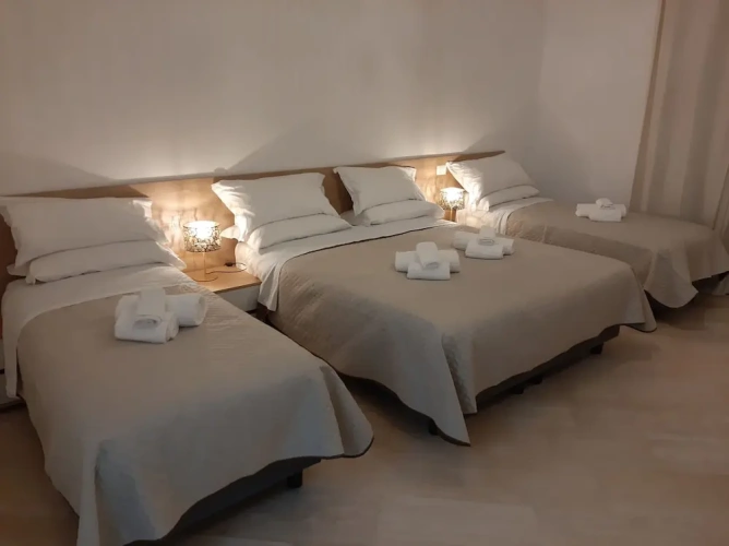 Comfort Quadruple room with city view