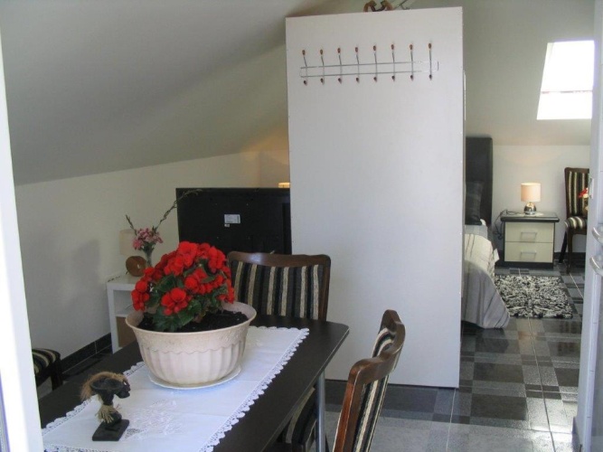 Attic Studio with balcony and with sea view
