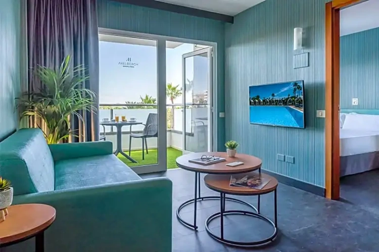 Double Apartment with garden view