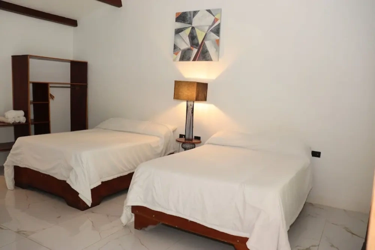 Comfort Quadruple room with garden view