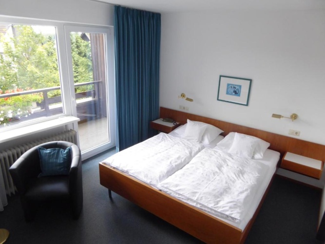 Standard Double room with balcony and with view