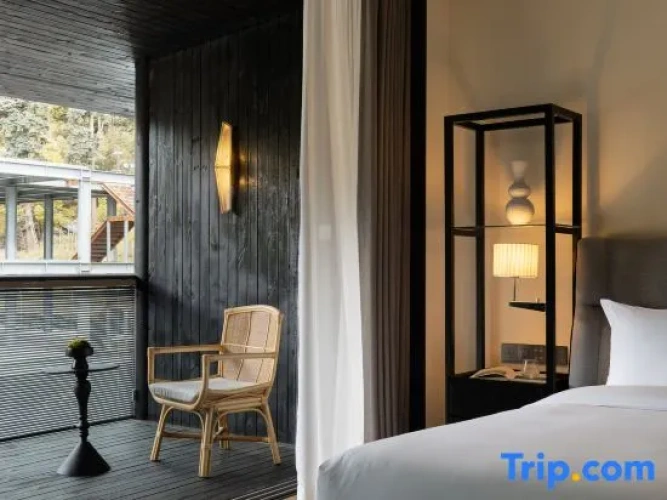 Deluxe Twin room with balcony and with land view