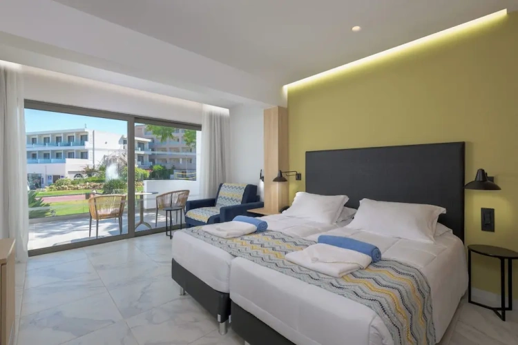 Standard Family room with balcony and with garden view