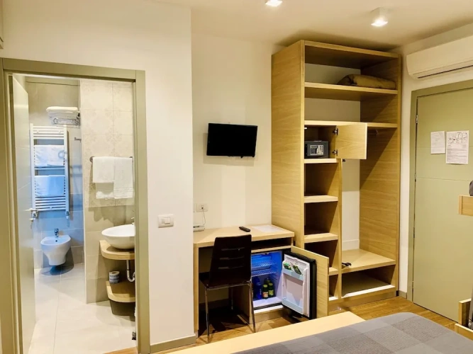 Standard Quadruple room with balcony