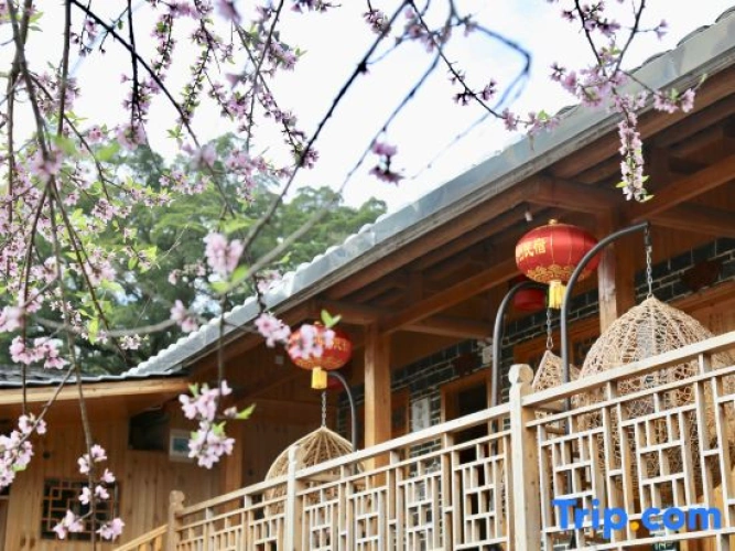 Outside