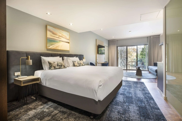 Standard Double room with pool view