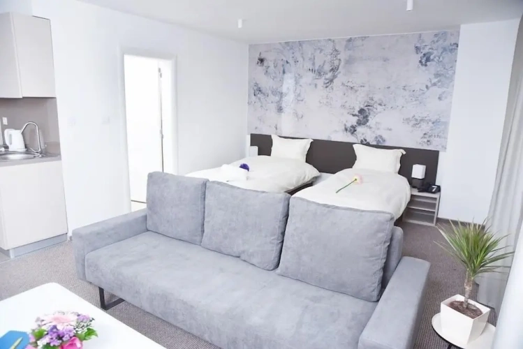 1 Bedroom Deluxe Apartment with mountain view