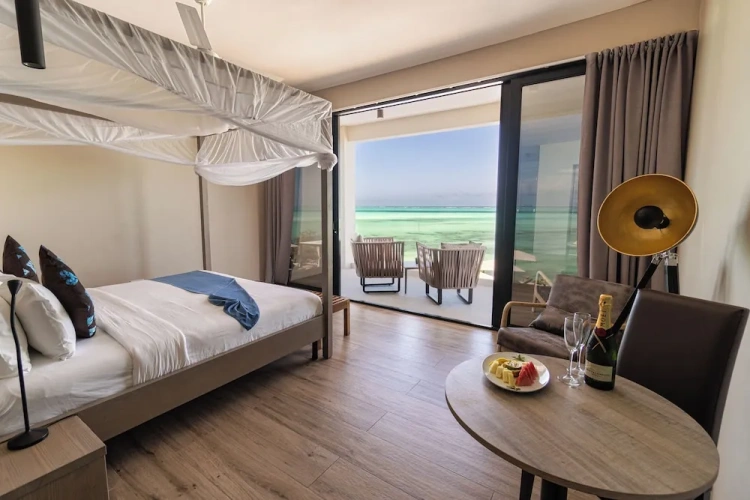 Deluxe Double room with balcony and with ocean view