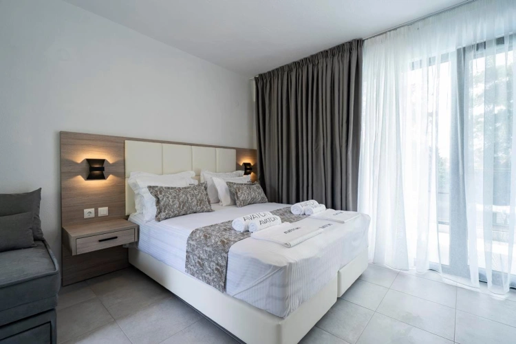 Standard Double room with pool view
