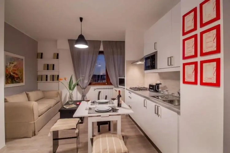 Apartment with balcony