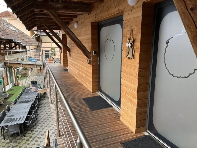 Deluxe Double room with courtyard view