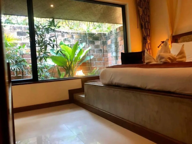 Standard Double room with garden view