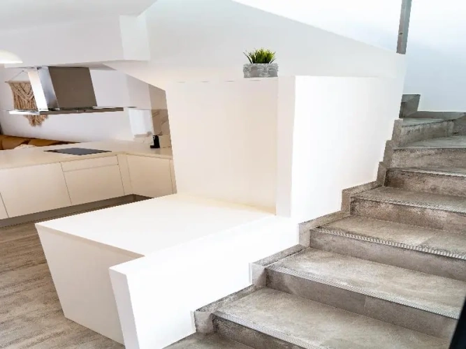 Deluxe Apartment with balcony and with sea view