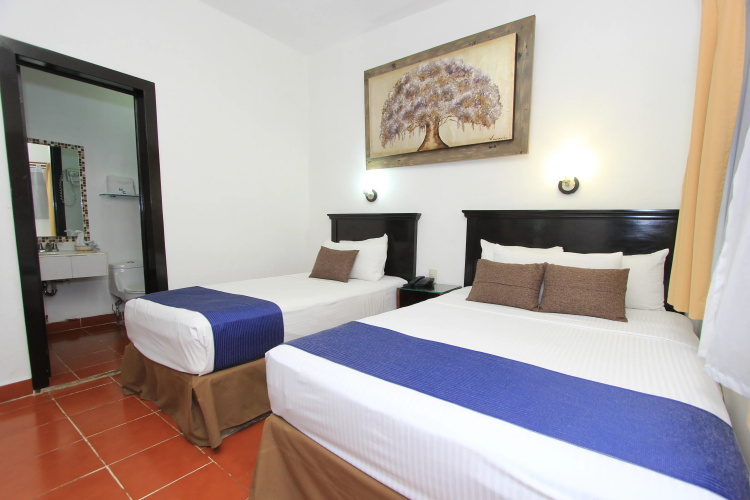 Hotel Del Carmen en el centro de Tuxtla Gutiérrez