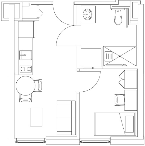 Standard Double Apartment
