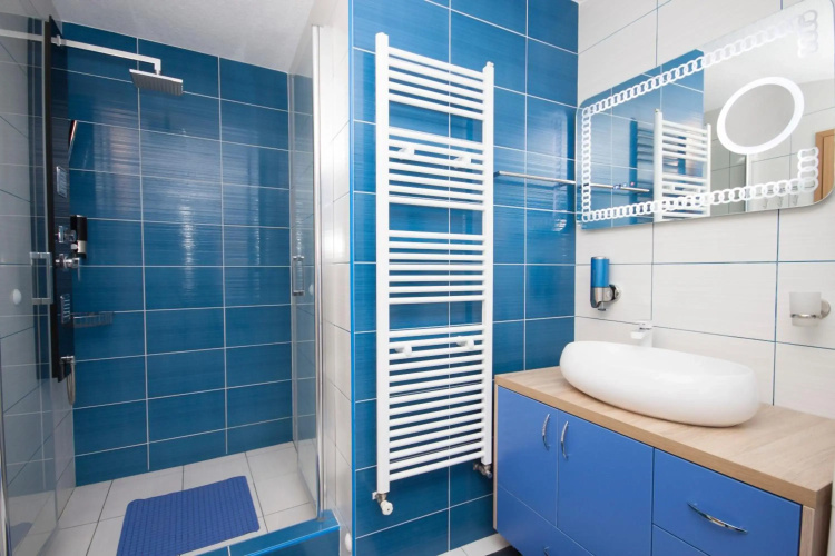 Design Apartments Red Blue