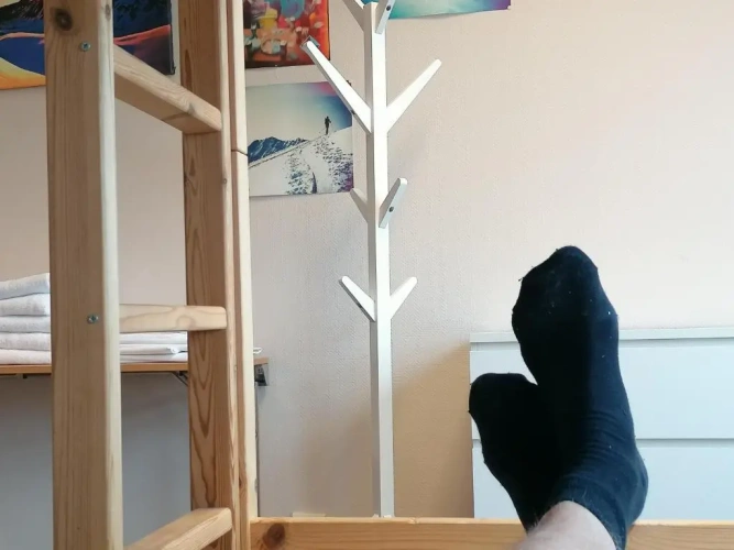 Bed in Dorm